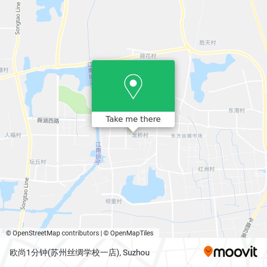 欧尚1分钟(苏州丝绸学校一店) map