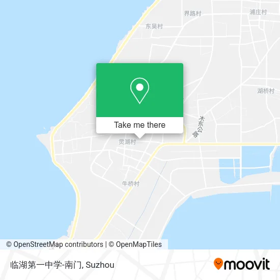 临湖第一中学-南门 map