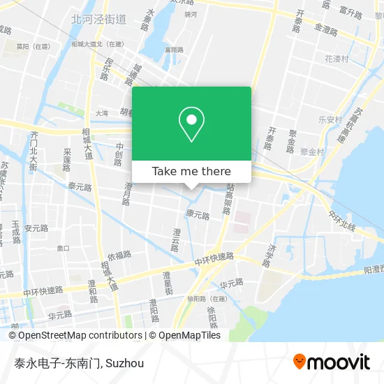泰永电子-东南门 map