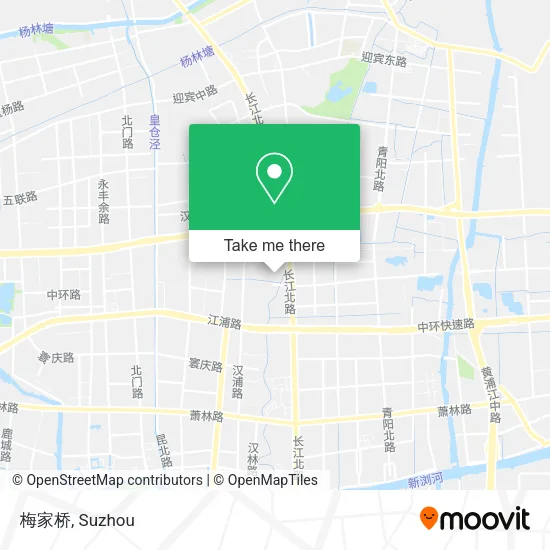 梅家桥 map