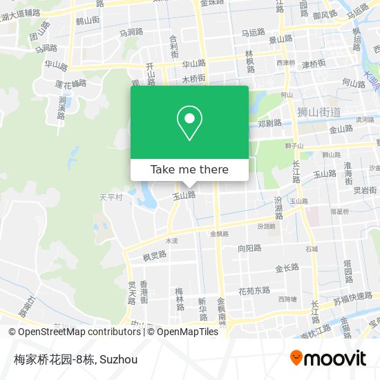 梅家桥花园-8栋 map