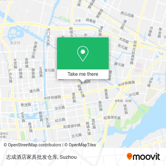 志成酒店家具批发仓库 map