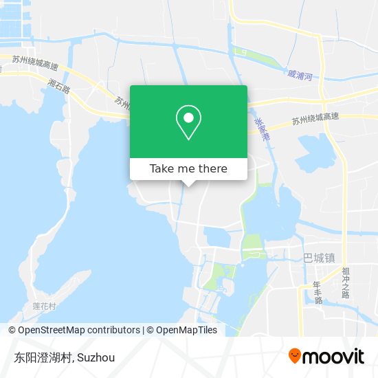东阳澄湖村 map