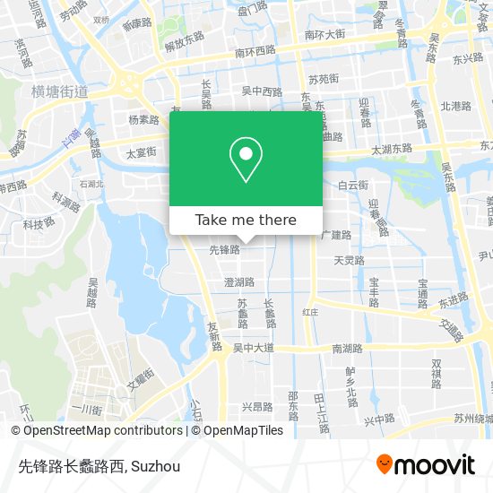 先锋路长蠡路西 map