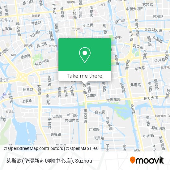 莱斯欧(华琨新苏购物中心店) map
