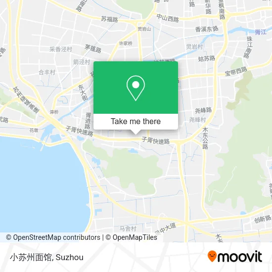 小苏州面馆 map