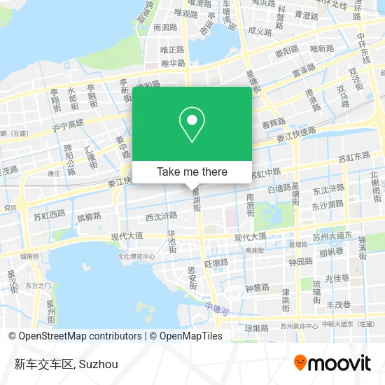 新车交车区 map