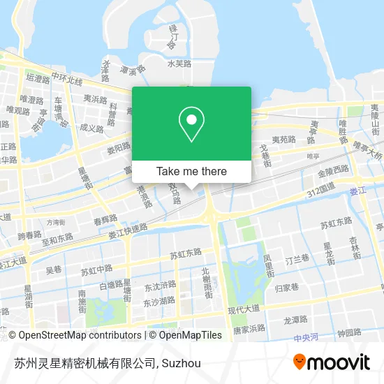 苏州灵星精密机械有限公司 map