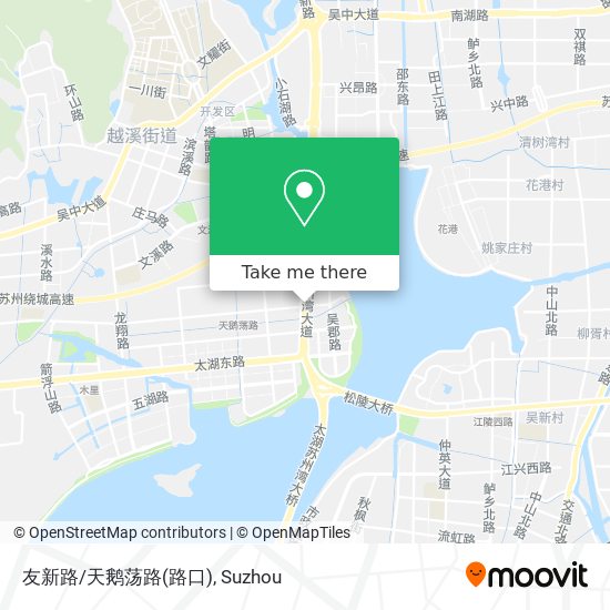 友新路/天鹅荡路(路口) map