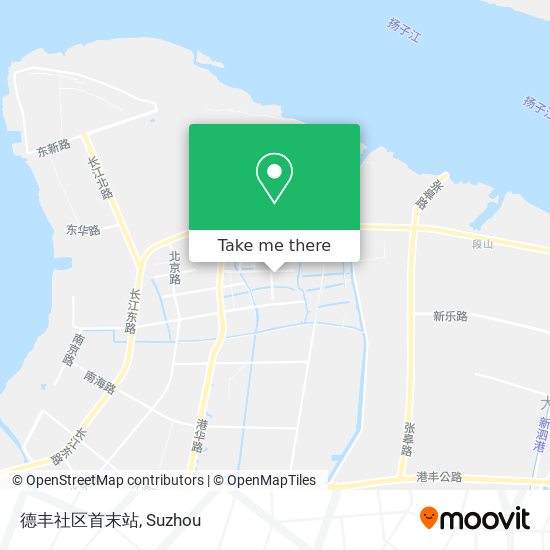 德丰社区首末站 map