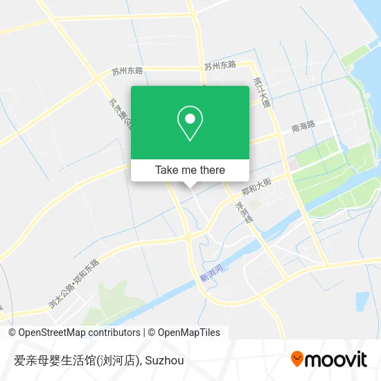 爱亲母婴生活馆(浏河店) map