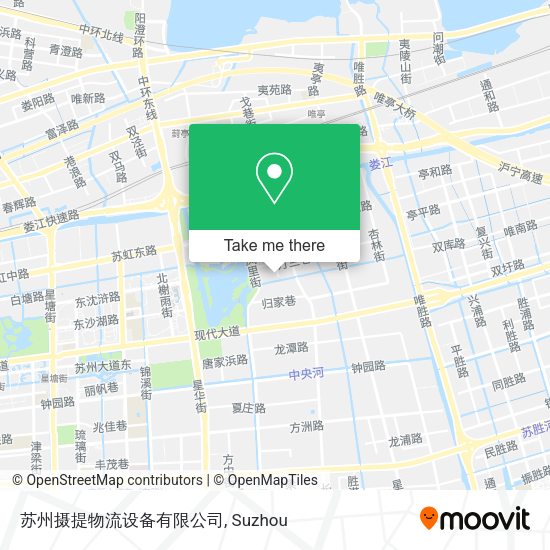苏州摄提物流设备有限公司 map