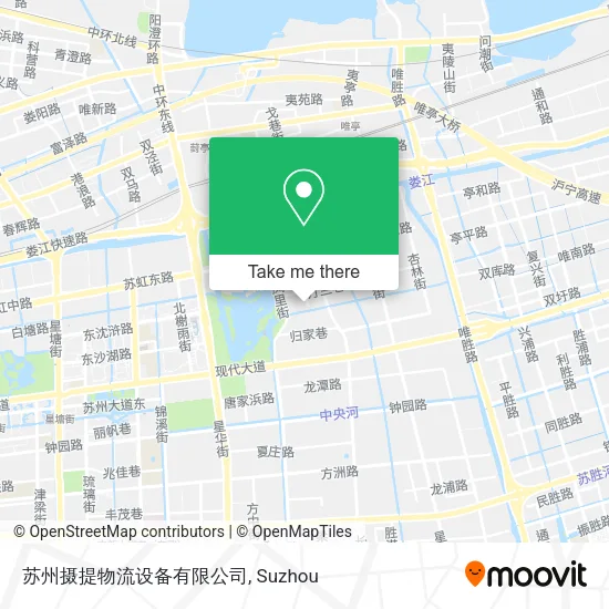 苏州摄提物流设备有限公司 map