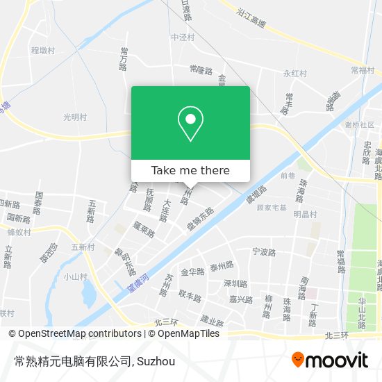 常熟精元电脑有限公司 map