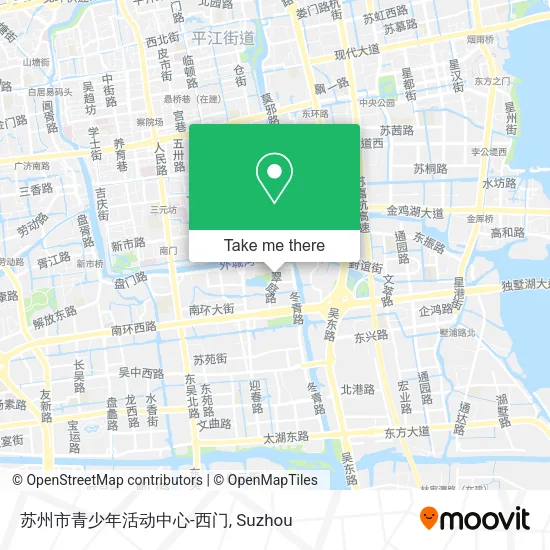 苏州市青少年活动中心-西门 map