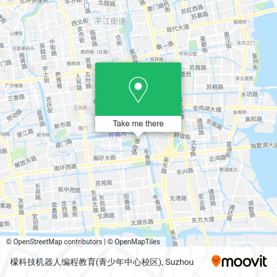 檬科技机器人编程教育(青少年中心校区) map