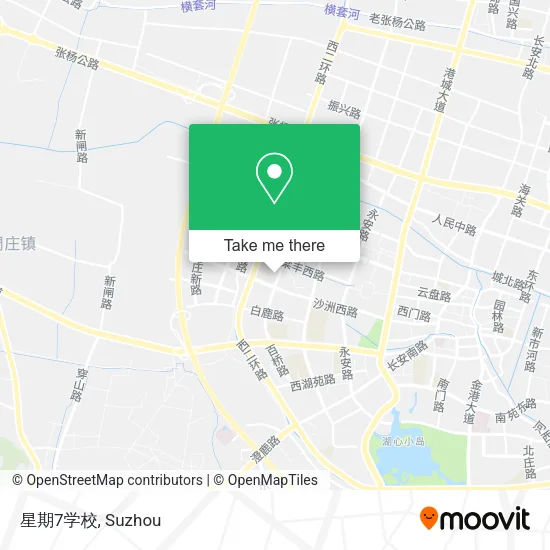星期7学校 map