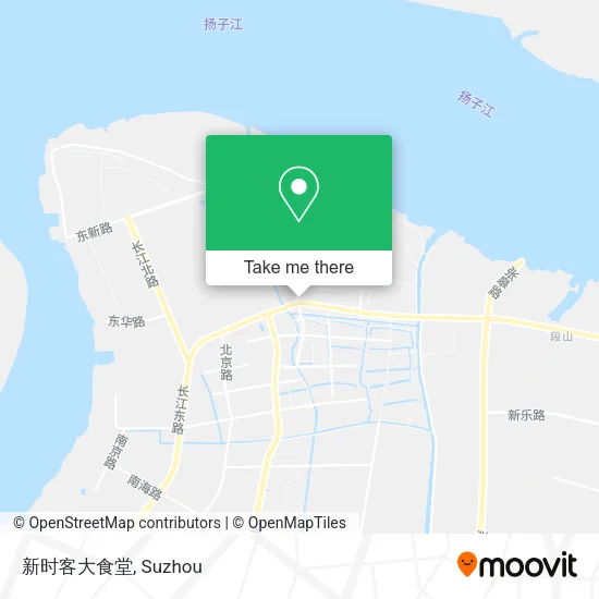 新时客大食堂 map