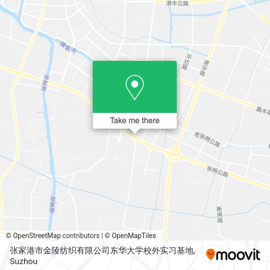 张家港市金陵纺织有限公司东华大学校外实习基地 map