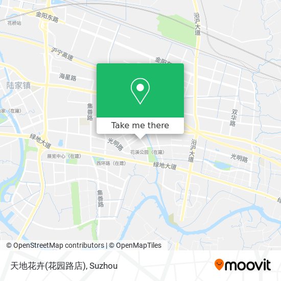 天地花卉(花园路店) map