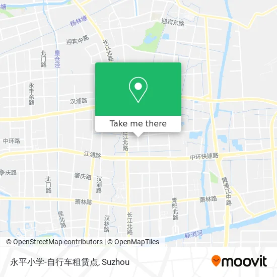 永平小学-自行车租赁点 map