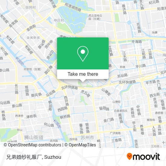 兄弟婚纱礼服厂 map