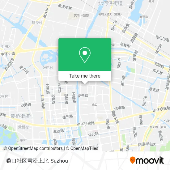 蠡口社区雪泾上北 map