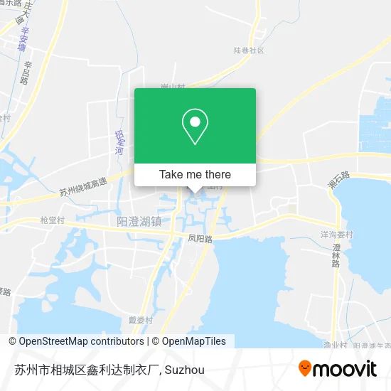 苏州市相城区鑫利达制衣厂 map