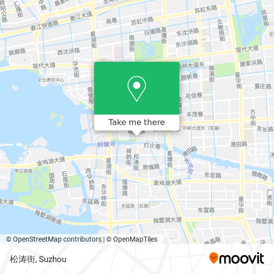 松涛街 map