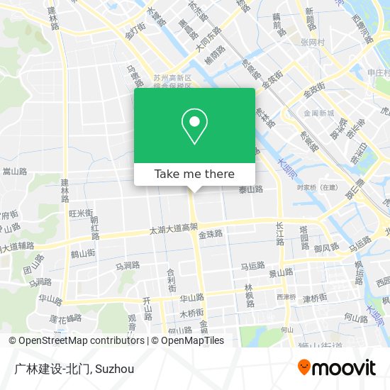 广林建设-北门 map