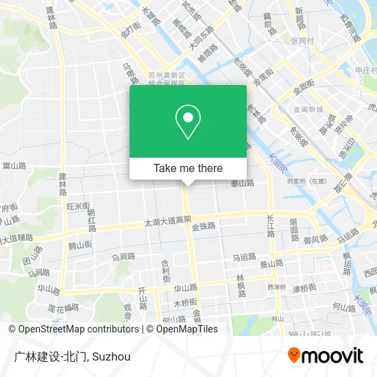 广林建设-北门 map