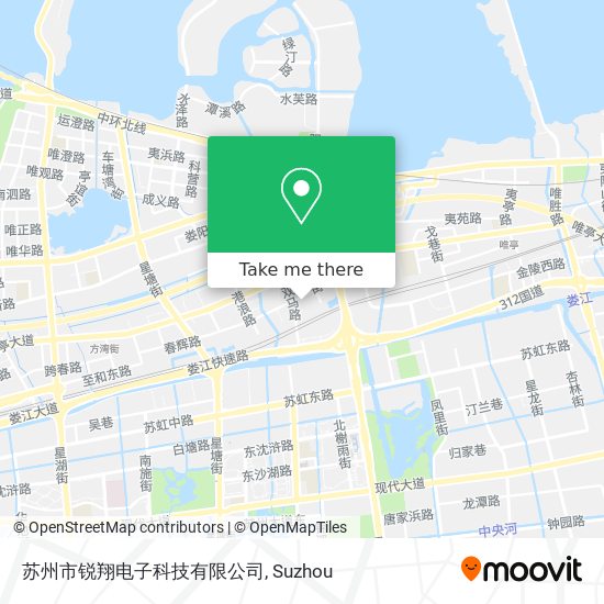 苏州市锐翔电子科技有限公司 map