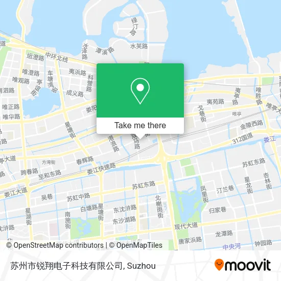 苏州市锐翔电子科技有限公司 map