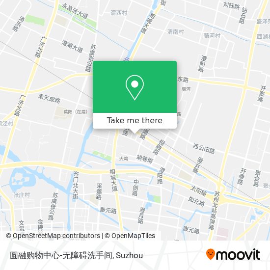 圆融购物中心-无障碍洗手间 map