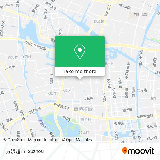 方浜超市 map