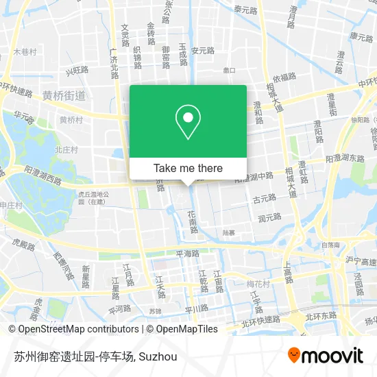 苏州御窑遗址园-停车场 map