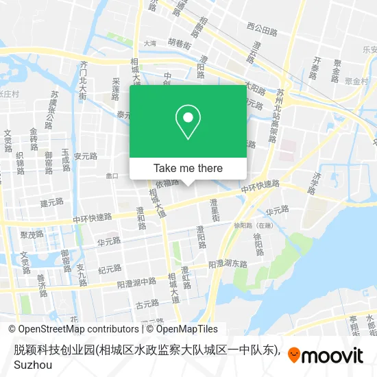 脱颖科技创业园(相城区水政监察大队城区一中队东) map