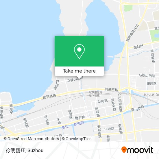 徐明蟹庄 map