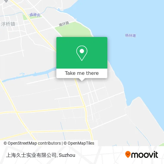 上海久士实业有限公司 map