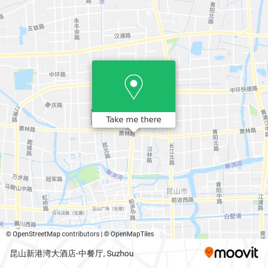 昆山新港湾大酒店-中餐厅 map