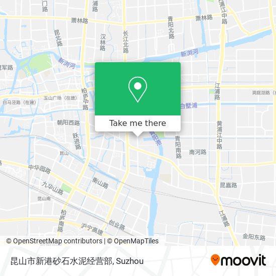 昆山市新港砂石水泥经营部 map