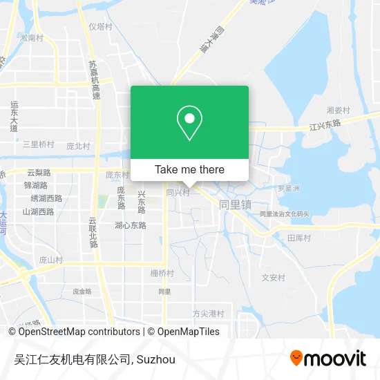 吴江仁友机电有限公司 map