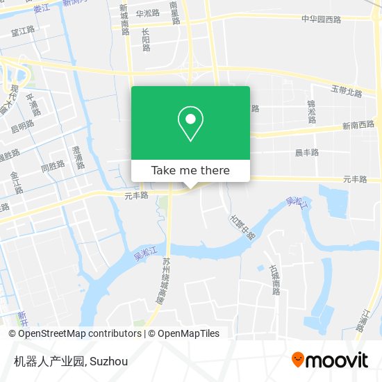 机器人产业园 map