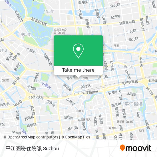 平江医院-住院部 map
