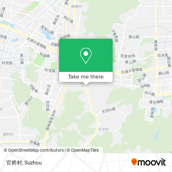 官桥村 map