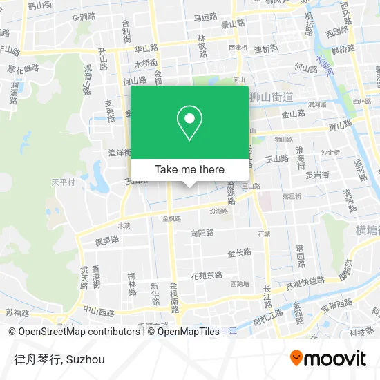 律舟琴行 map
