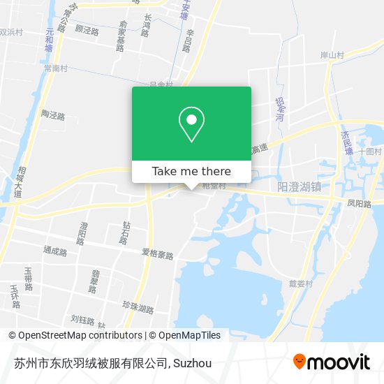 苏州市东欣羽绒被服有限公司 map