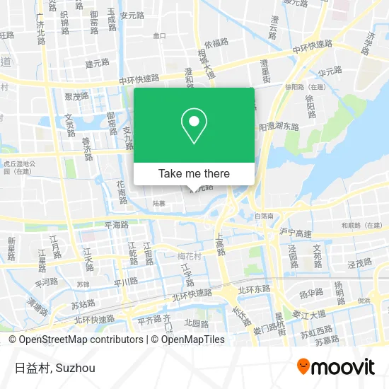日益村 map