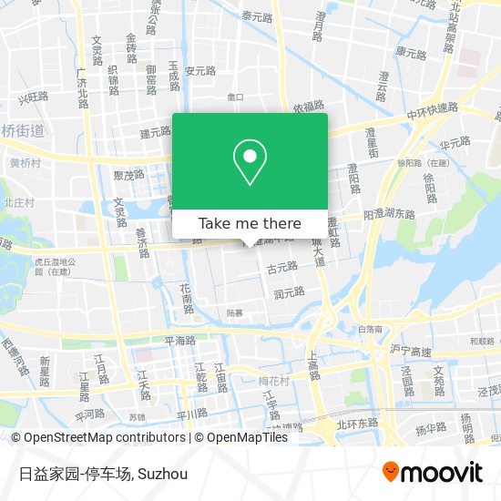 日益家园-停车场 map