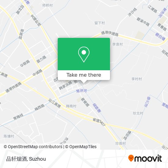 品轩烟酒 map